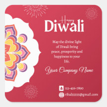 Élégant Modèle Happy Diwali