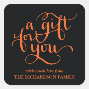 STICKER CARRÉ ÉLÉGANTE BALISERIE DE BALISES DE BALISES DE SCRIPT