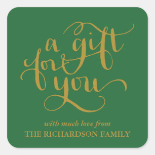 STICKER CARRÉ ÉLÉGANTE BALISERIE DE BALISES DE BALISES DE SCRIPT