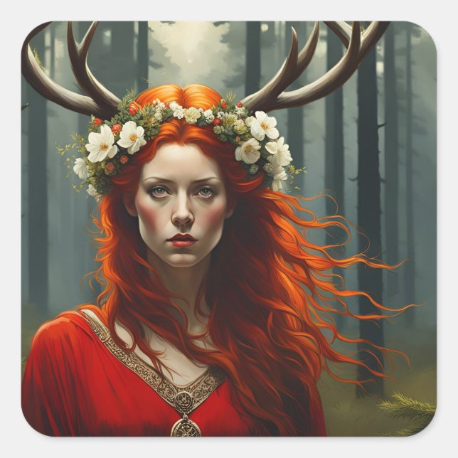 Sticker Carré Elen des voies (Devant)