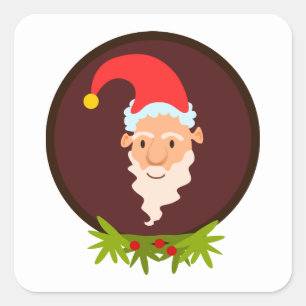 Sticker Carré Elf Portrait