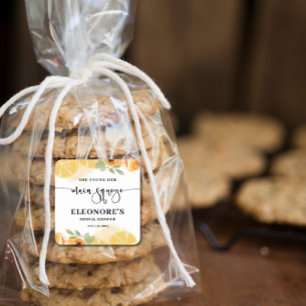 Sticker Carré Elle a trouvé sa Fête des mariées Squeeze