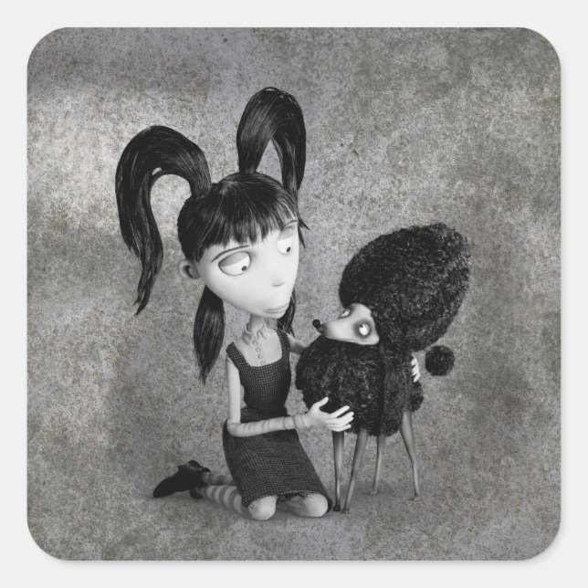 Sticker Carré Elsa et Persephone (Devant)
