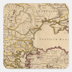 Sticker Carré Empire byzantin