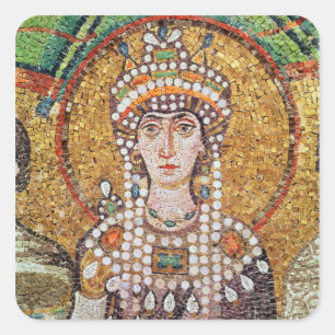 Sticker Carré Empress Theodora