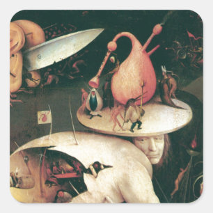 Sticker Carré enfer par hieronymus bosch