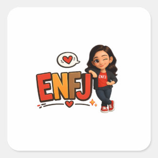STICKER CARRÉ ENFJ