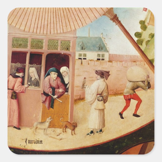 Sticker Carré Envie (Devant)