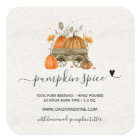 Épice Citrouille d'automne | Bougie artisanale