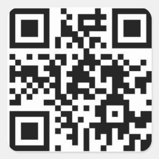 Sticker Carré Epstein Trump Grand Jury Témoignage QR Code