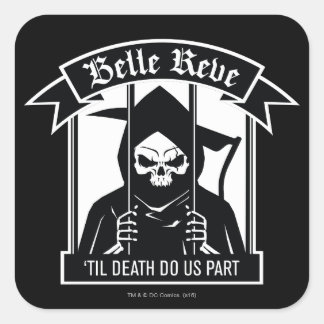 Sticker Carré Équipe de suicide | Belle Reve Reaper Graphic