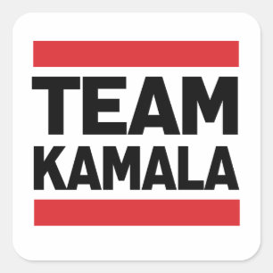 STICKER CARRÉ ÉQUIPE KAMALA