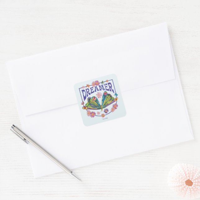 Sticker Carré Eric Carle | Dreamer (Enveloppe)