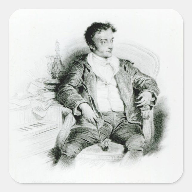 Sticker Carré Ernst Theodor Amadeus Hoffmann (Devant)