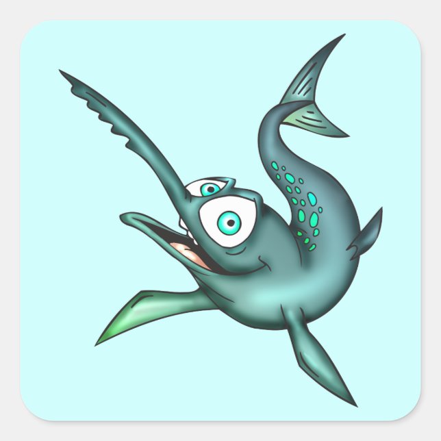 Sticker Carré Espadon (Devant)