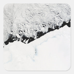 Sticker Carré Est de l'Antarctique - Terre-Neuve-et-Labrador