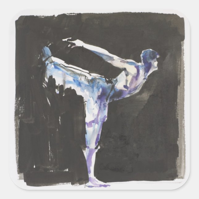 Sticker Carré Étape (Devant)