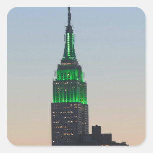 Sticker Carré États-Unis, New York, New York City, Manhattan : 2