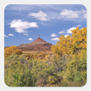 Sticker Carré États-Unis, Utah, près du parc national de Canyonl