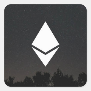 Sticker Carré Ethereum