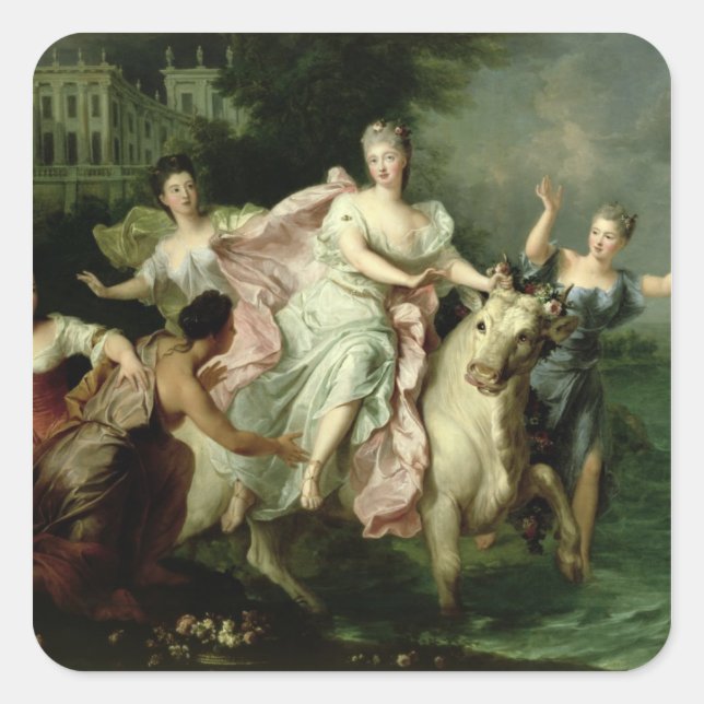 Sticker Carré Europa Reportée par Jupiter (Devant)