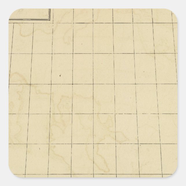 Sticker Carré Europe du Sud (Devant)