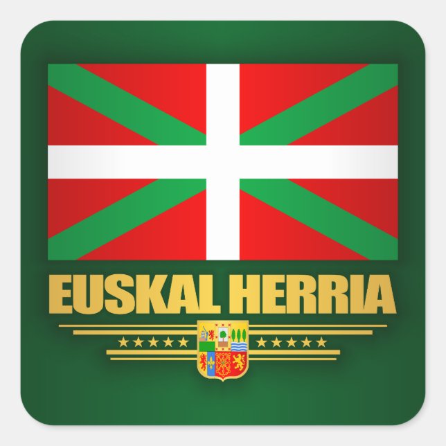 Sticker Carré Euskal Herria (Devant)