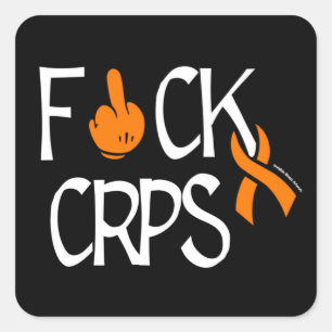 STICKER CARRÉ F#CK CRPS