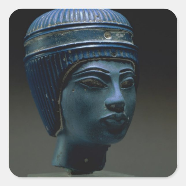 Sticker Carré Fake royal head, originally thought to be Tutankha (Devant)