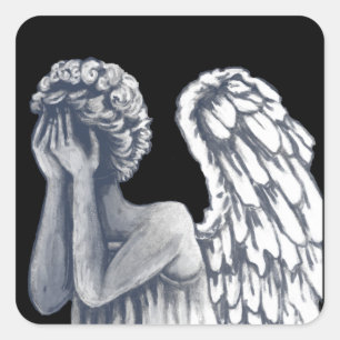 Sticker Carré Fallen, Angel Art Produits