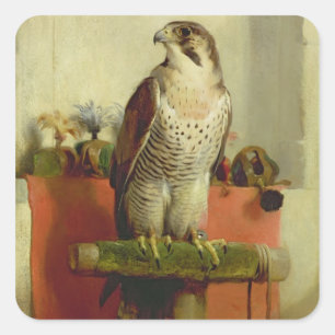 Sticker Carré Faucon, 1837