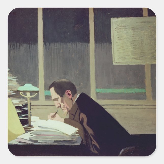 Sticker Carré Felix Feneon à La Revue Blanche, 1896 (Devant)