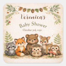 Fête de naissance d'animaux de la forêt