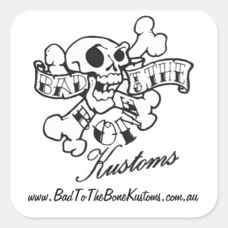 Sticker Carré Feuille d'autocollants