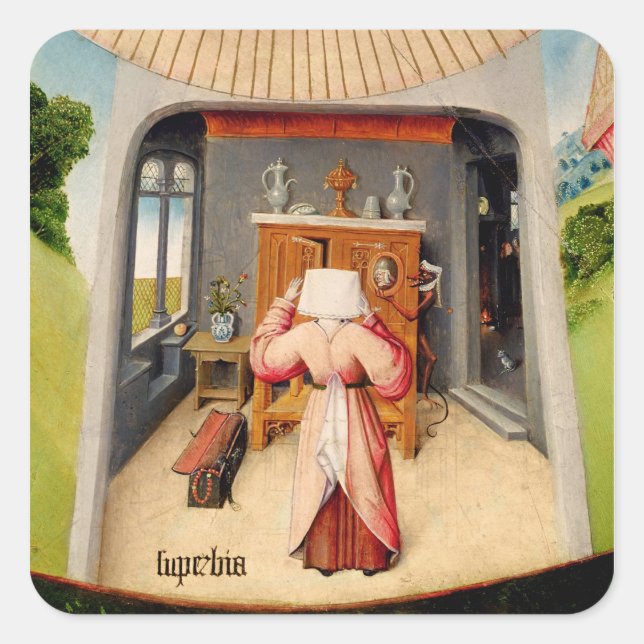 Sticker Carré Fierté (Devant)