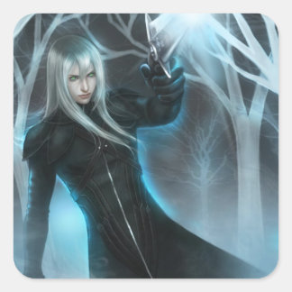 Sticker Carré Fille restante