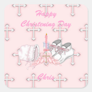 Sticker Carré Filles Briser Souhait