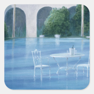 Sticker Carré Fin lente