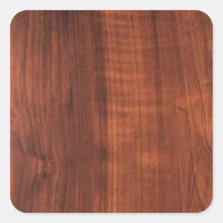 Sticker Carré Finition WALNUT bois ACHETER BLANK Blanc Blanche +