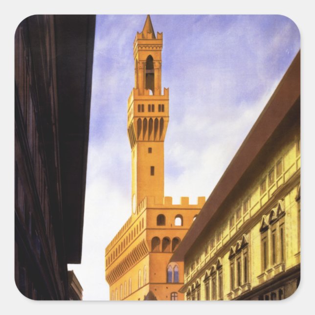 Sticker Carré Firenze (Devant)