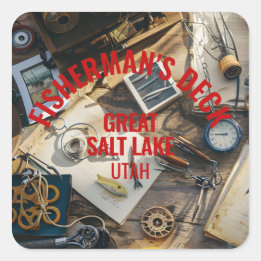 Sticker Carré Fisherman’s Deck 