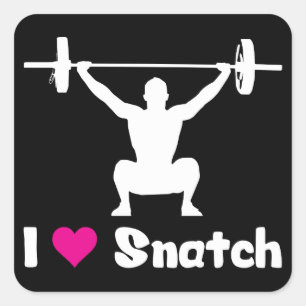 Sticker Carré Fitness Motivationnelle