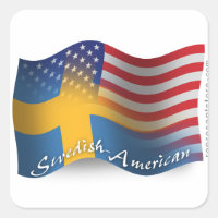 Flag de Swedish-American