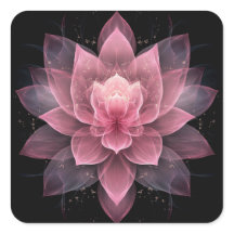 Fleur de Lotus Ethereal - Fleur de couleur rose pâ