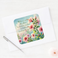 Fleurs d'Hibiscus & Citation