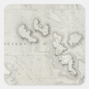 Sticker Carré Fleuve sans UCE, Egypte