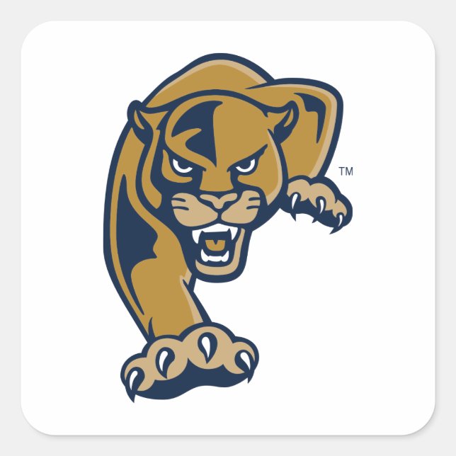 Sticker Carré Florida International University Panthers (Devant)