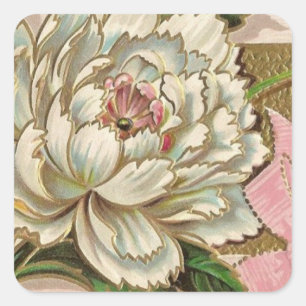 Sticker Carré Flower