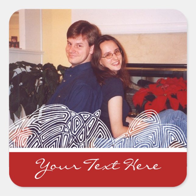 Sticker Carré Flûte (Devant)