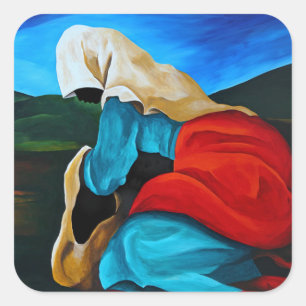 Sticker Carré Folle 2008 de La de Defilee